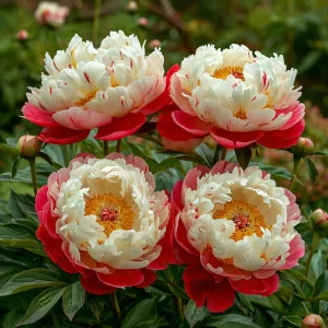 Пион Коралловый Каскад купить по цене от 490р. в интернет-магазине «Посадика» с доставкой почтой в в Лукоянове и по всей России – [изображение №1].